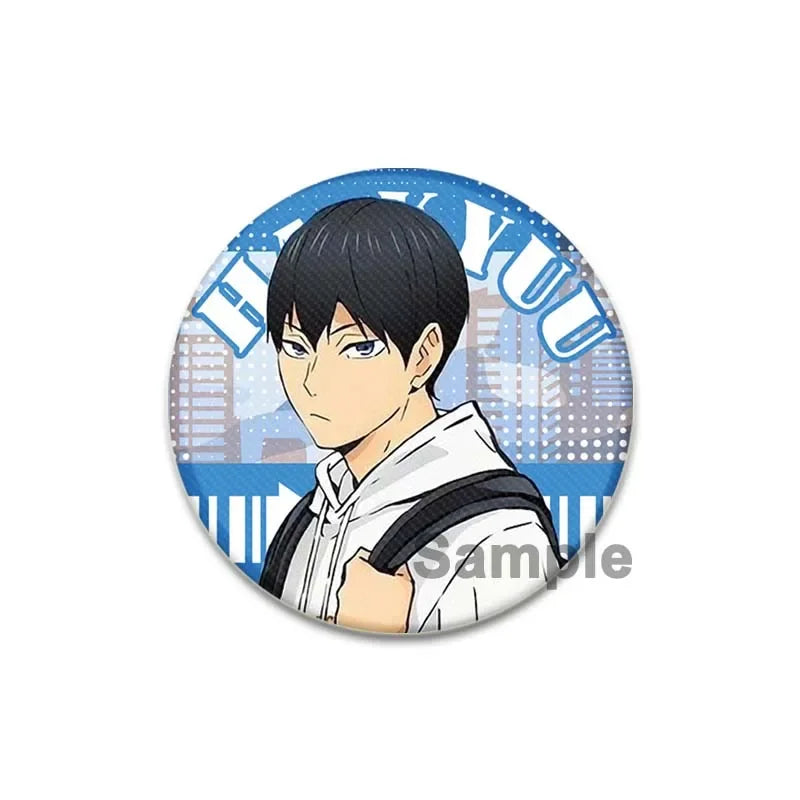 Haikyuu! Karasuno Brooch Pins