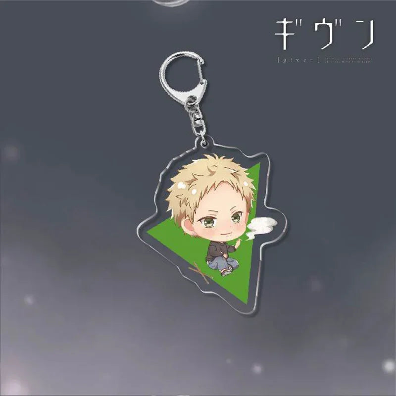 Manga Anime Keychain Cartoon Print Yaoi BL Given Acrylic Characters Key Chain Harajuku Keyring Car Pendant Key Ring Gifts 2025