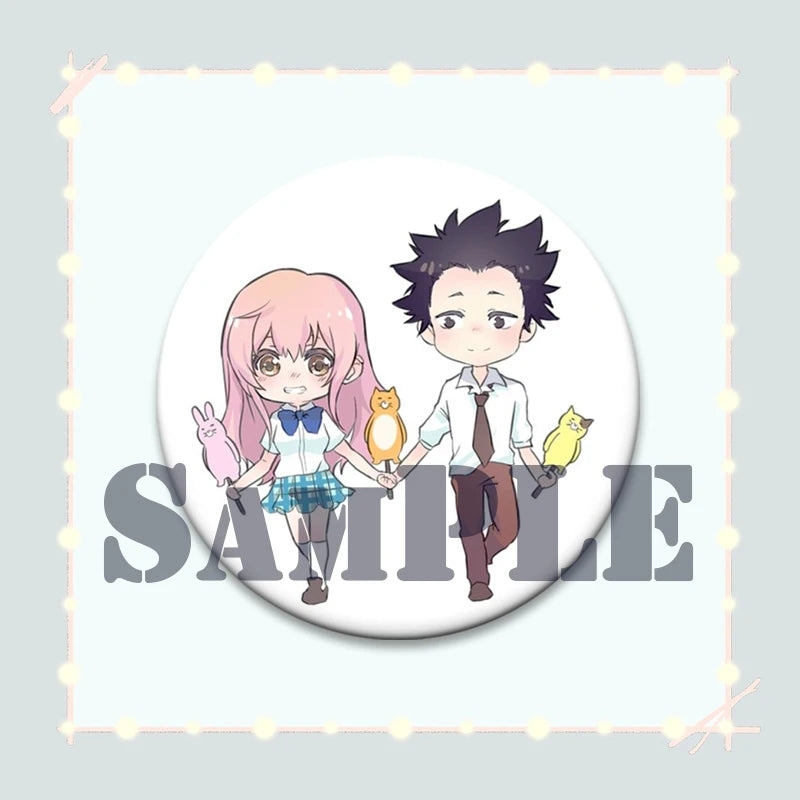 A Silent Voice Ishida Shouya Button Pin