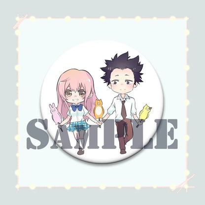 A Silent Voice Ishida Shouya Button Pin