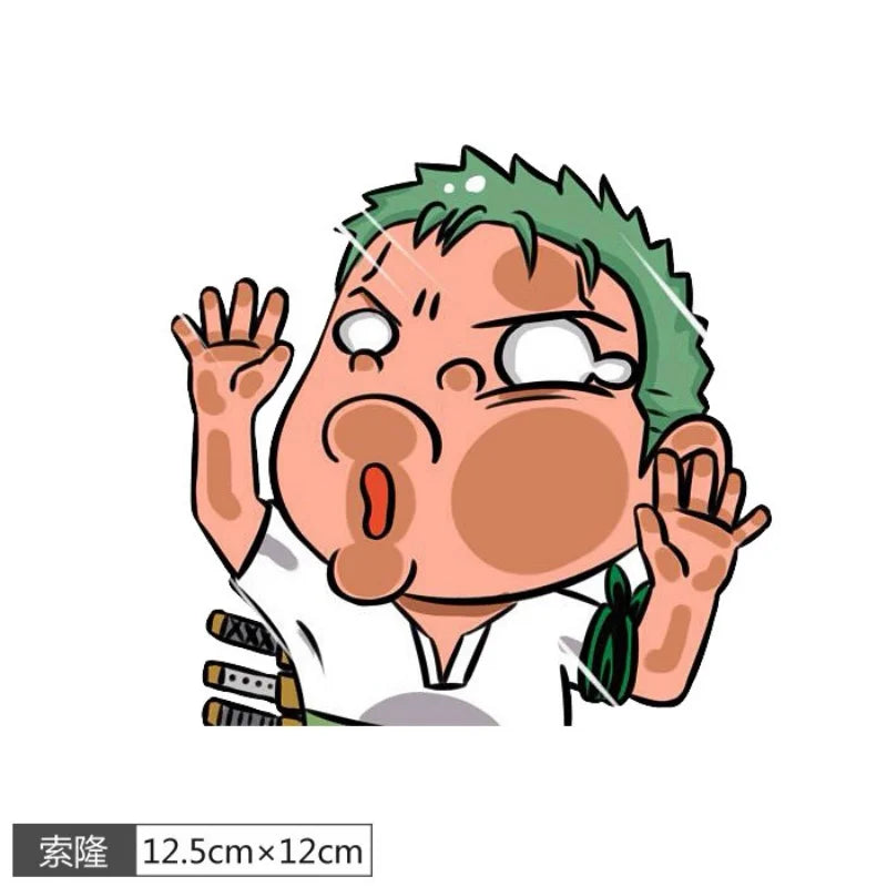 One Piece Straw Hat Sticker