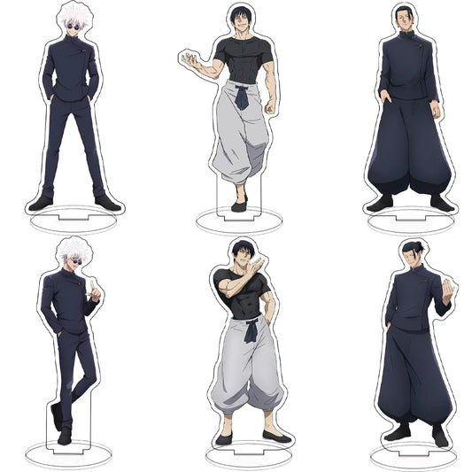 15cm Jujutsu Kaisen Acrylic Medium Stand Itadori Yuji Satoru Gojo Figure Ornaments Homo Creative Boys Gifts Toys Doll