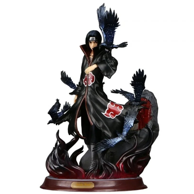 HOT NEW  Popular Naruto Anime Model Uchiha Itachi Statue Toy Home Decor Ornament for  Gift