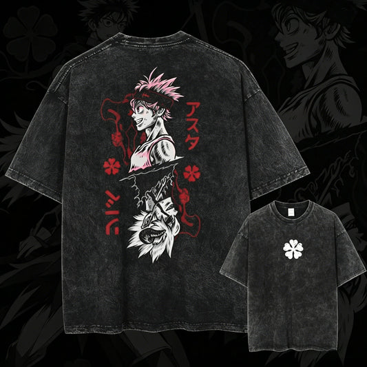 Black Clover Asta Oversized T-Shirt