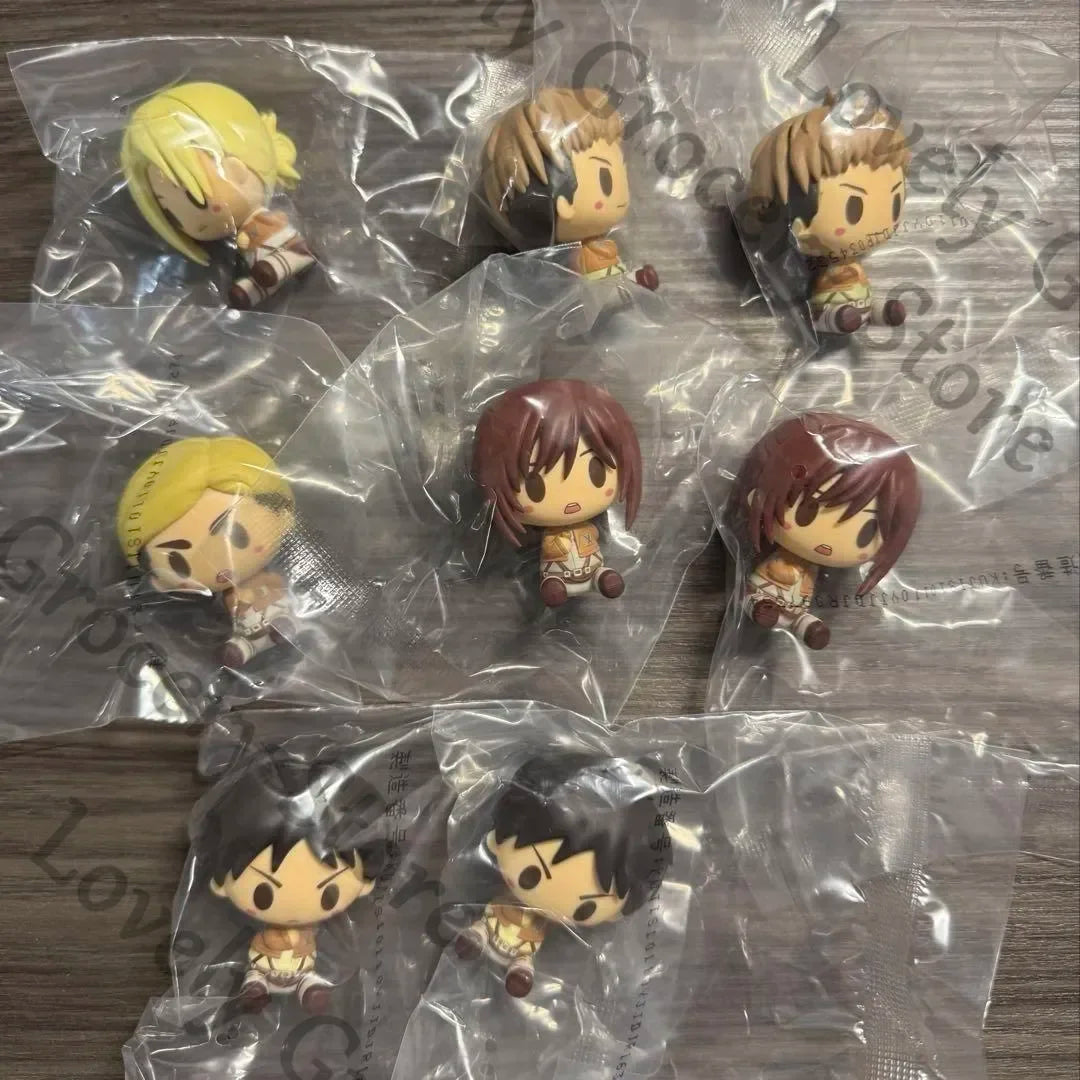 Anime Erwin Smith Shingeki No Kyojin Attack on Titan Annie Leonhart Jean Kirstein Cosplay Figurine Model Garage Kits Fans Gift