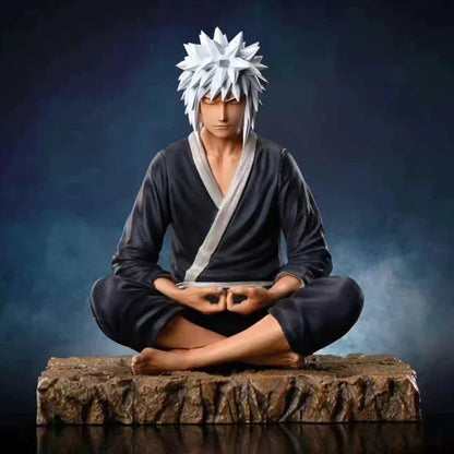 15cm Anime Jiraiya Shippuden Figurine Model GK Naruto Action Figure LF Jiraiya Figures Sitting Statue PVC Collectible Dolls Toys