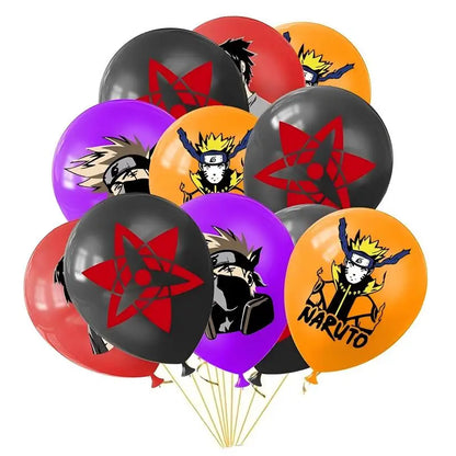 Naruto Latex Balloons Set