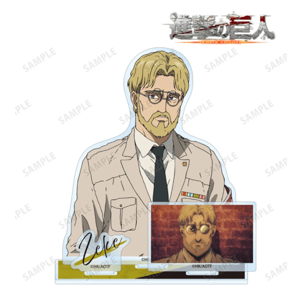 Attack on Titan Mikasa Ackerman 15cm Acrylic Stand Keychain Figure Desk Display Ornament Anime Fan Merch Gift Toy