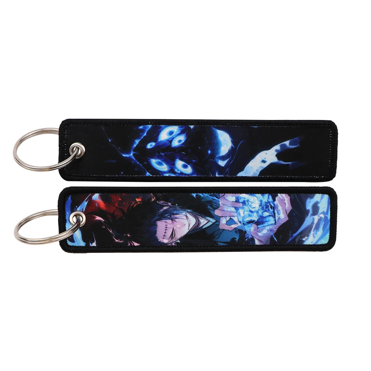 Anime Character Embroidery Keychain