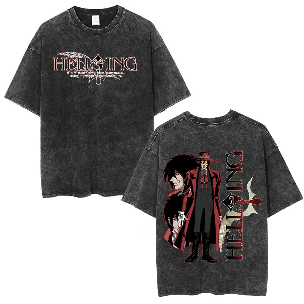 Hellsing Ultimate Alucard Washed T-Shirt