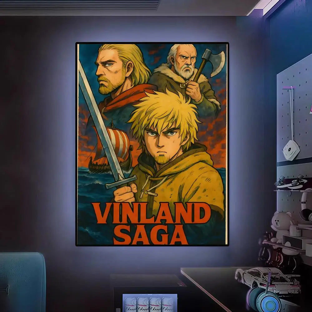 Vinland Saga Poster Wall Art