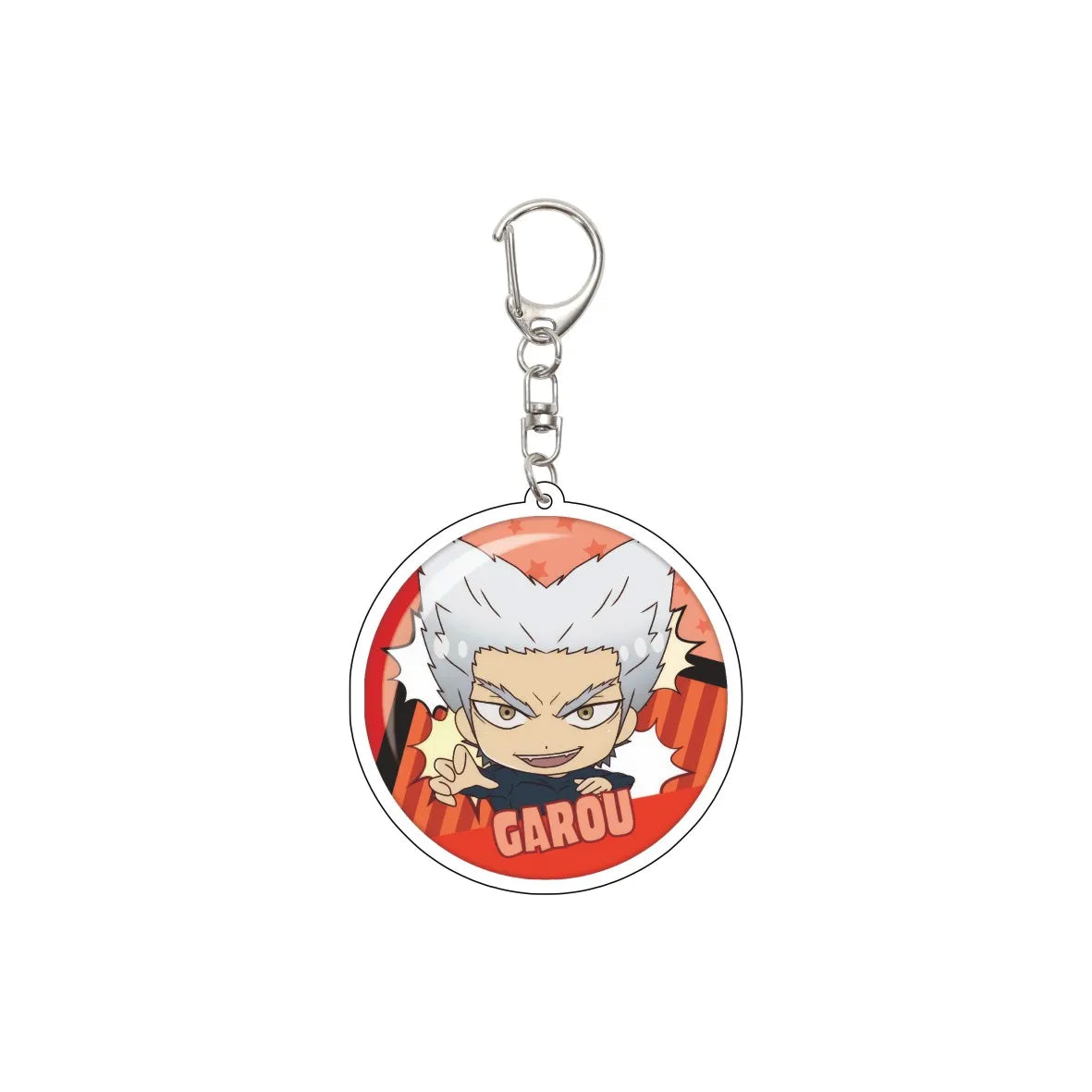 One Punch Man Saitama Keychain