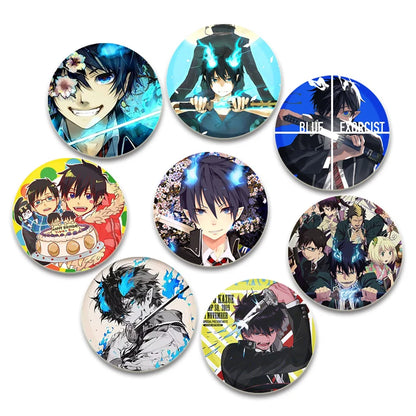 Blue Exorcist Okumura Rin Brooch Pins