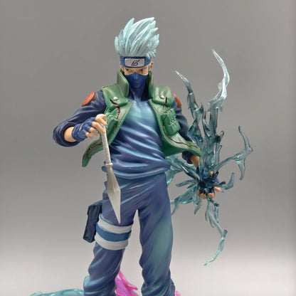 24cm Anime Hatake Kakashi Action Figures Pvc Statue Desktop Ornamen Collection Statue Model Decoration Room Desk Toys