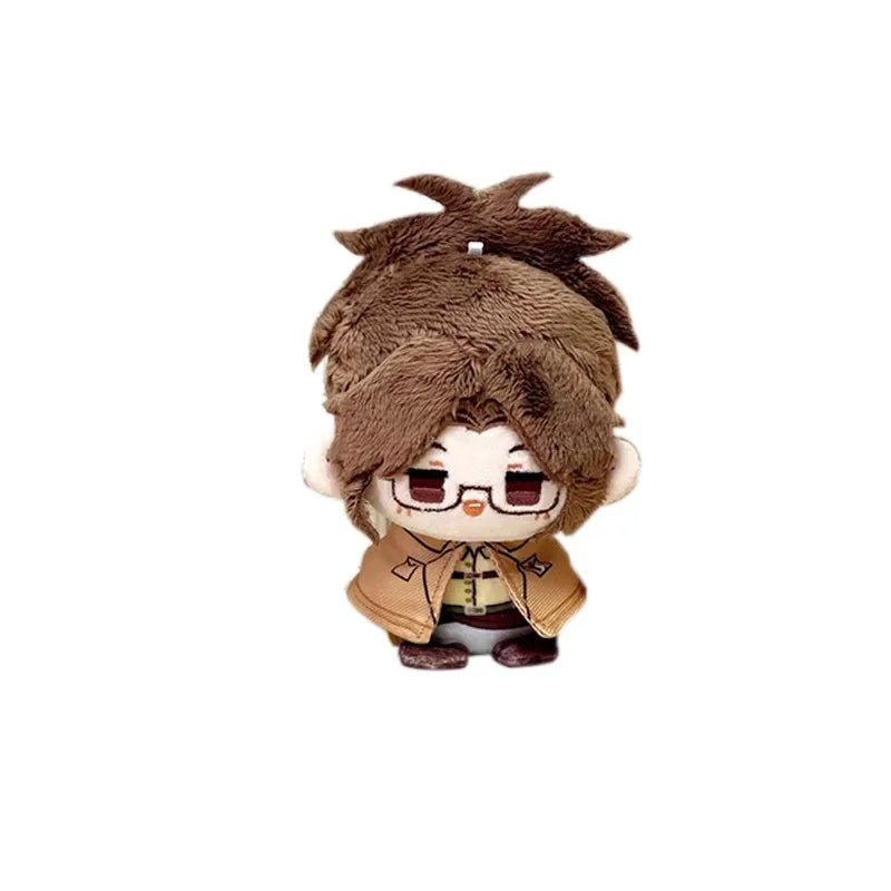 Attack on Titan Plush Dolls Soft Plush Levi Ackerman Mikasa Hange Eren Jaeger Kids Gifts Toy 12cm Pendant Dolls Collection