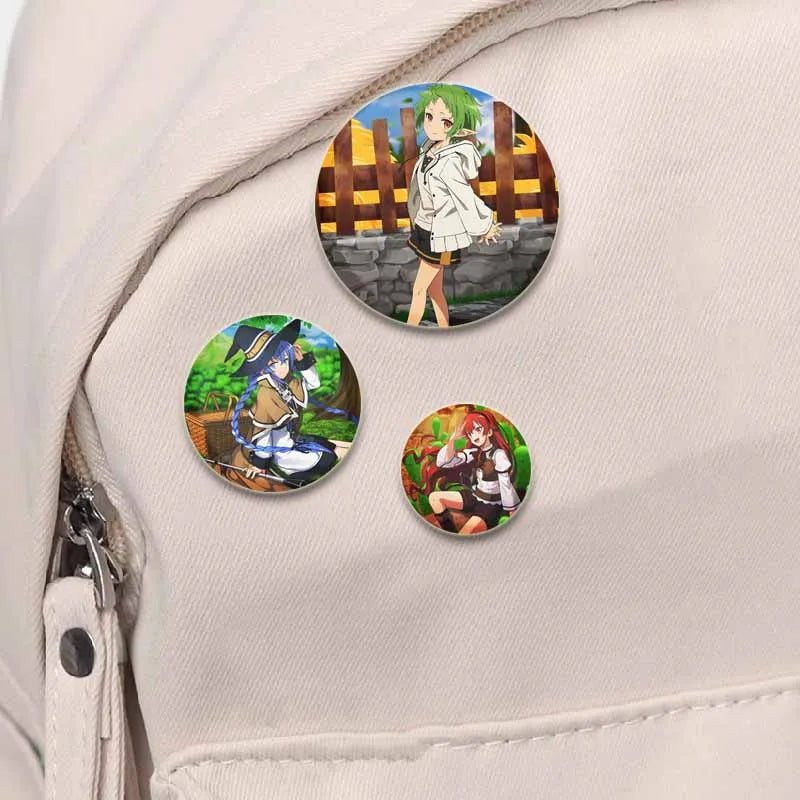 Mushoku Tensei Brooch Pin