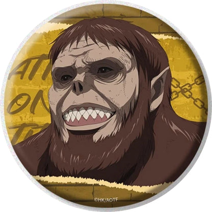 58mm Anime Attack on Titan Eren Jaeger Mikasa·Ackerman Sasha Braus Cosplay COSTUME Badge Pin SPTE Tinplate Brooch﻿ Prop Gilf