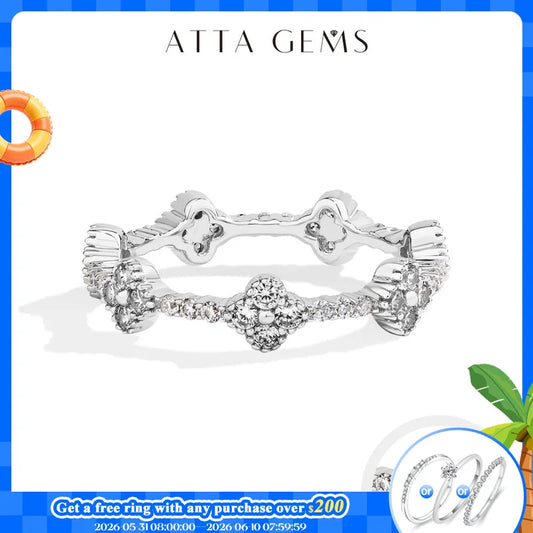 Eternity Moissanite Ring
