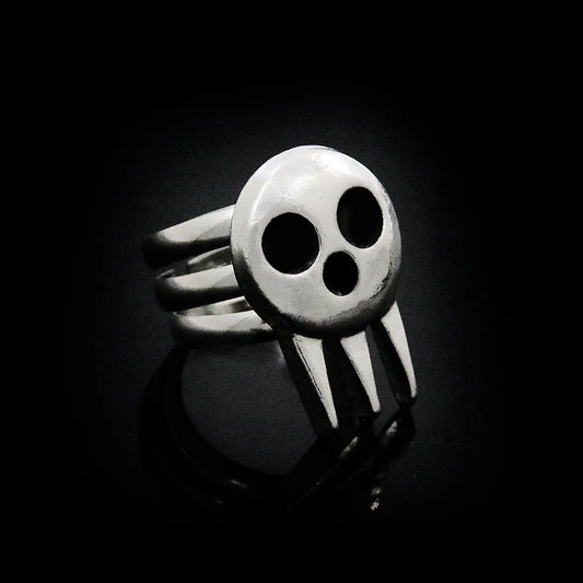 Anime Soul Eater Death the Kid Skull Cosplay Ring