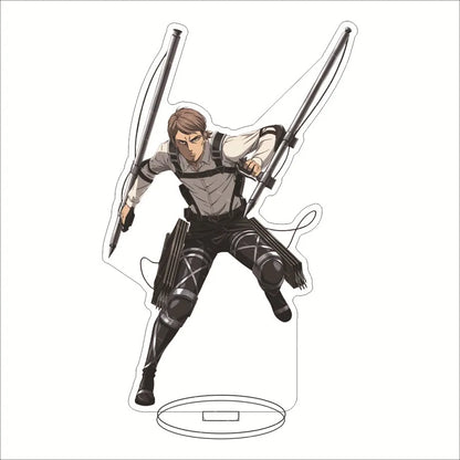 16CM Anime Acrylic Stand‌ Attack on Titan Connie Springer Mikasa Ackerman Eren Jaeger Armin Arlert Cos Figure Ornaments Gifts