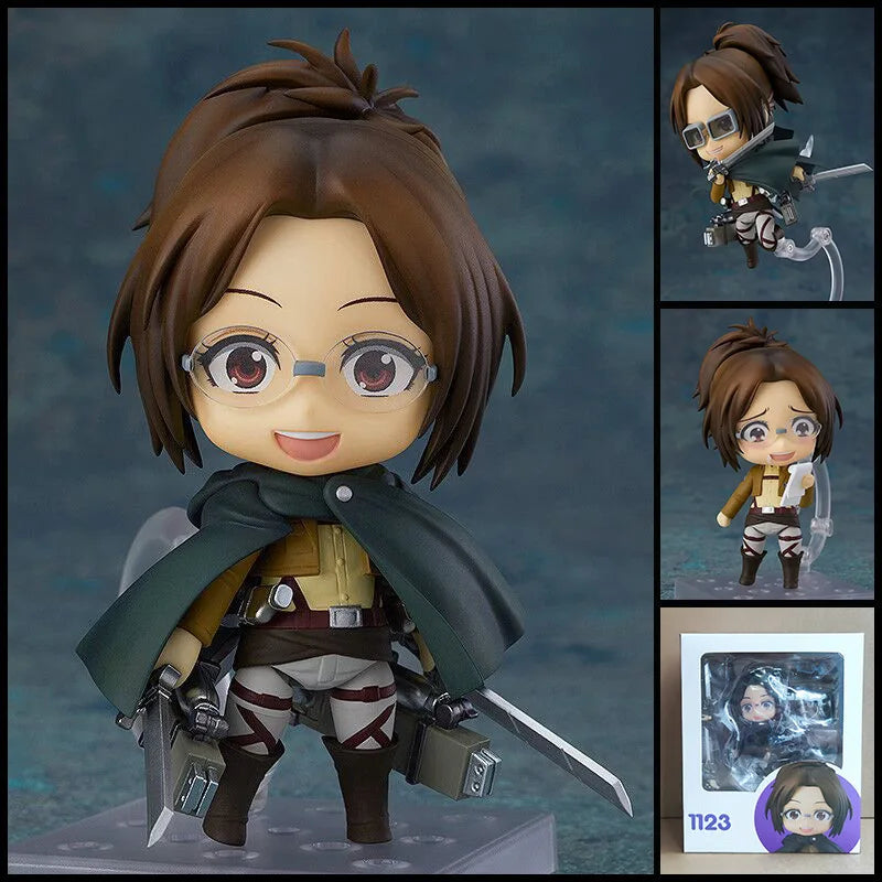 Good Smile Attack On Titan Eren Yeager 375 Interchangeable Face Movable Action Figure Collectible Figurine Decoration