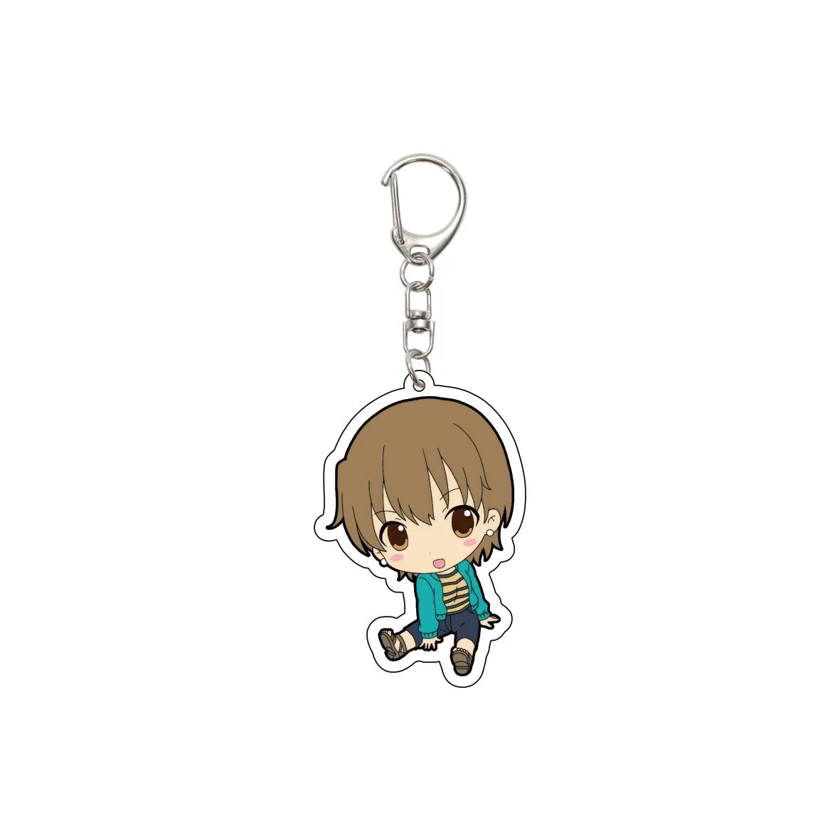 55MM Anime Fate/Grand Order Keychain Fujimaru Ritsuka Mash Kyrielight Astolfo Key Chain Acrylic Model Plate Christmas Gifts