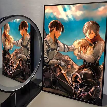 Diamond Painting Attack On Titan Levi Ackerman Diamond Mosaic Handmade Art Exquisite Creative Gift Home Decoration