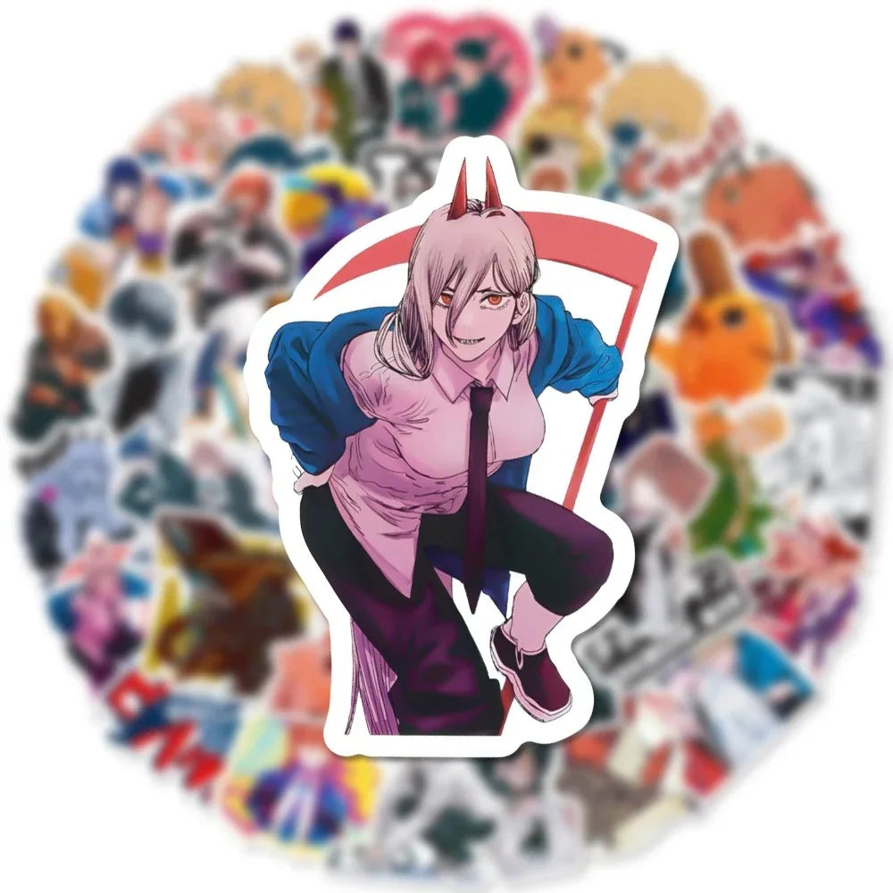 Chainsaw Man Pochita Stickers