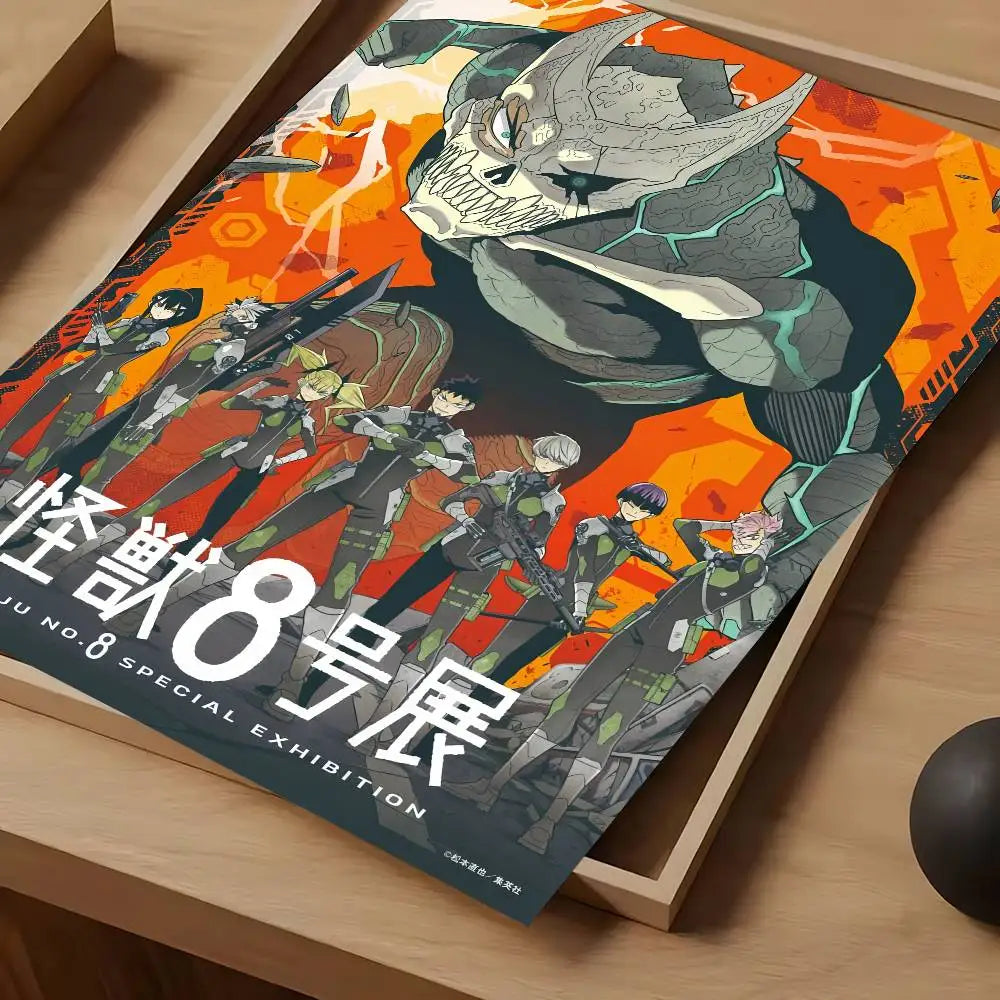 Kaiju No. 8 Vintage Poster