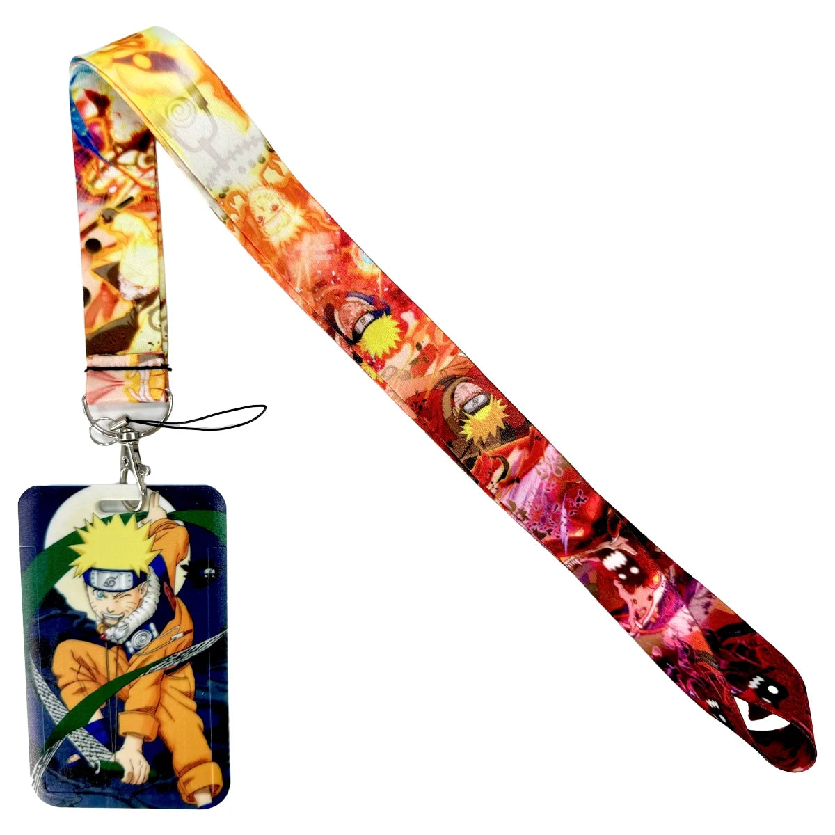 Anime Cartoon Credential Holder Lanyard