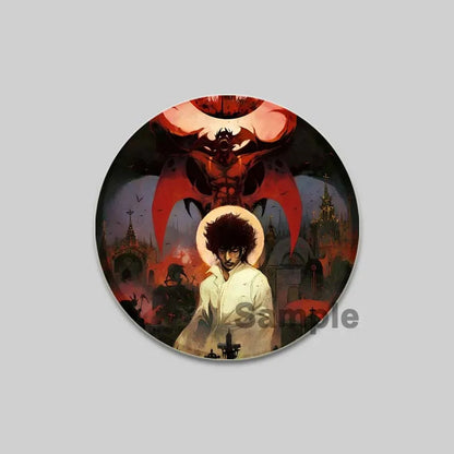 Devilman Crybaby Amon Brooch Pins
