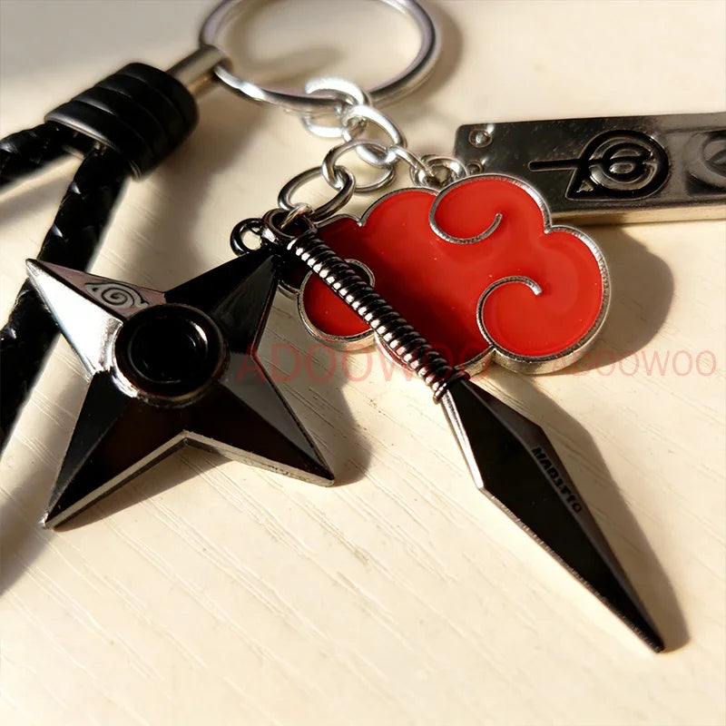 Naruto Red Cloud Keychain