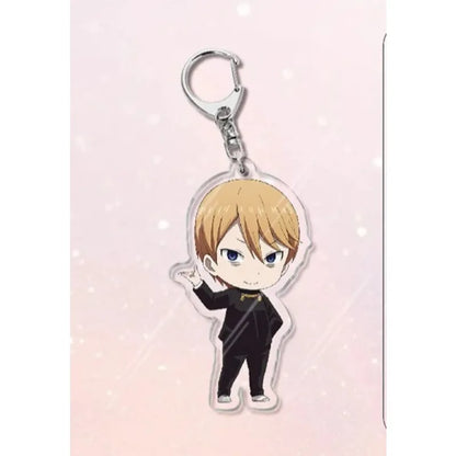 Shirogane Kei Kaguya Shinomiya Fujiwara Chika Popular Anime Peripheral Acrylic Keychain Backpack Pendant Campus Creative Gift