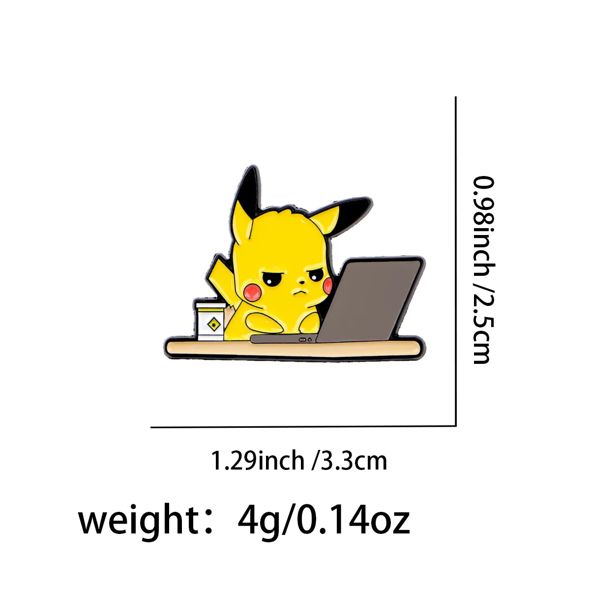 Pokemon Gengar Enamel Pin