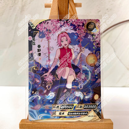 Kayou Anime Naruto Card CR Full Series No.01-026 Single Card T2W9 T2W8 Rare Card Collection Game Tsunade Children's Toy Gift