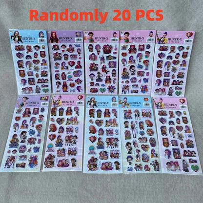 Anime Cartoon Foam Puffy Stickers