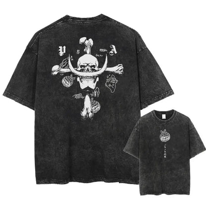 One Piece Skull Graphic Tee