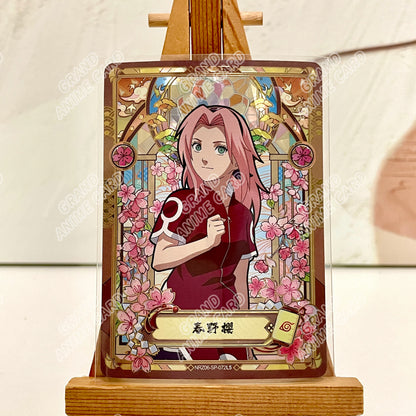 Kayou Genuine Anime Naruto Card SP Full Series No.041-077 Gaara Kimimaro Jiraiya Deidara Tsunade Rare Collection Card Toy Gift