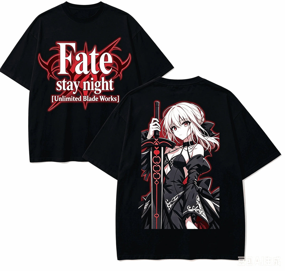 Fate stay night Anime Lover T-shirt Harajuku Cotton New Model