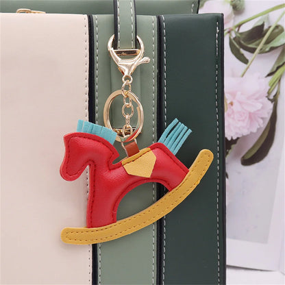 Horse Pony Tassel Keychain