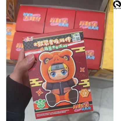 New In Stock TOPTOY EAKI Naruto Sit-in Party Konohagakure San'in Jiraiya Orochimaru Tsunade Cute Plush Blind Box Holiday Present