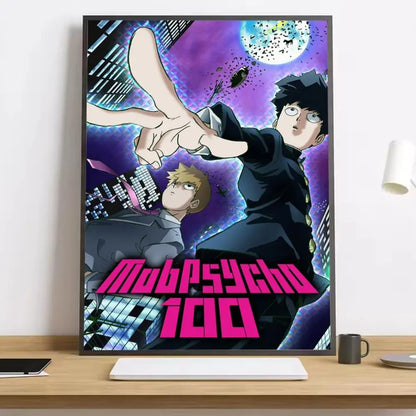 Mob Psycho 100 Reigen Canvas Poster