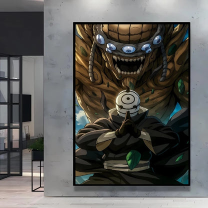 Print on Canvas Wall Art Naruto Uchiha Itachi Poster HD Cartoon Pictures Home Living Room Decoration Paintings Holiday Gifts