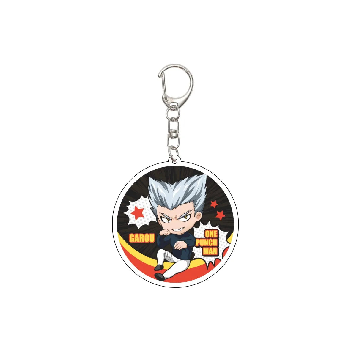 One Punch Man Saitama Keychain