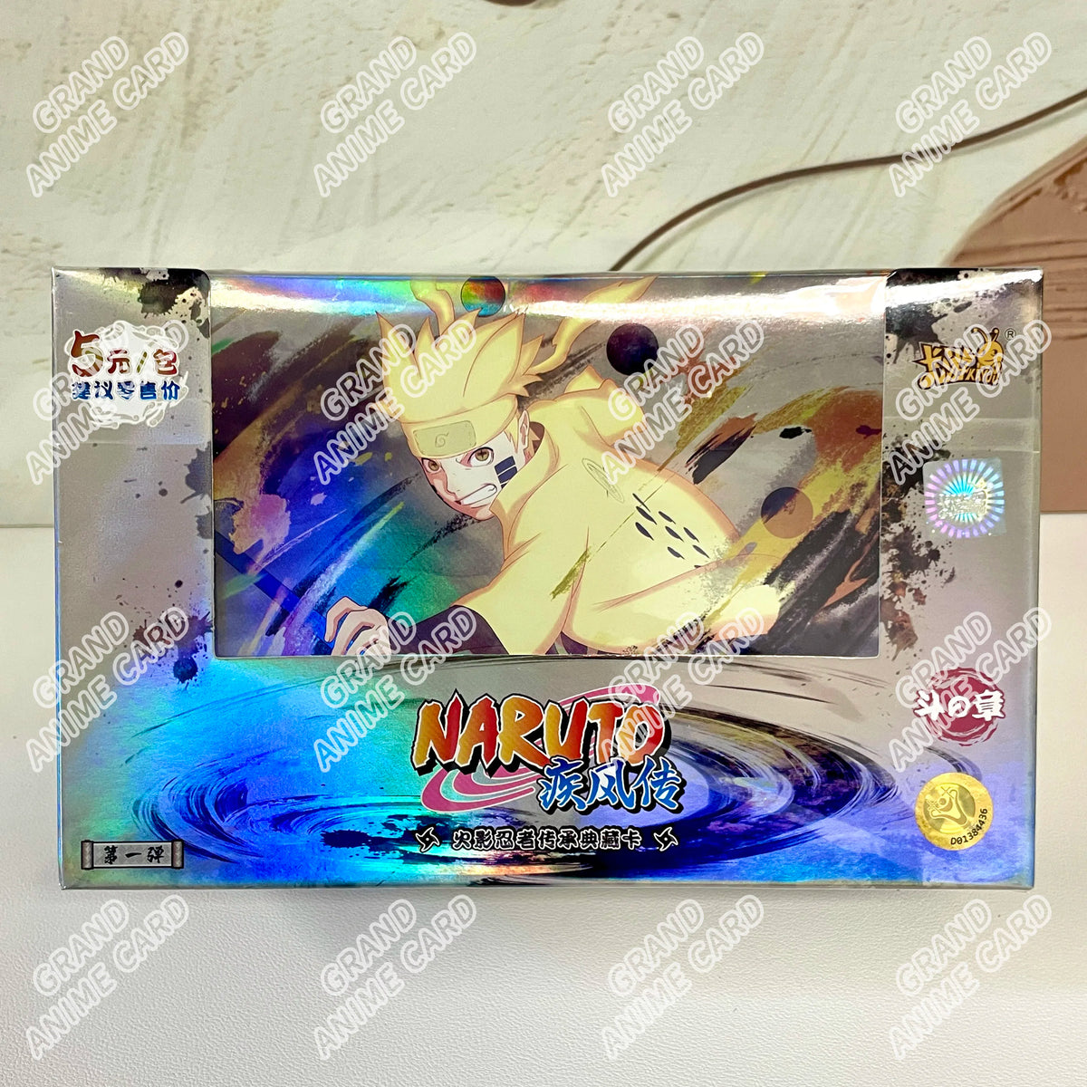 KAYOU Genuine Naruto Cards T2W9 T4W8 Booster Box Anime TCG Rare SE BP CR MR Ninja World Fight Chapter Collection Kids Toy Gift