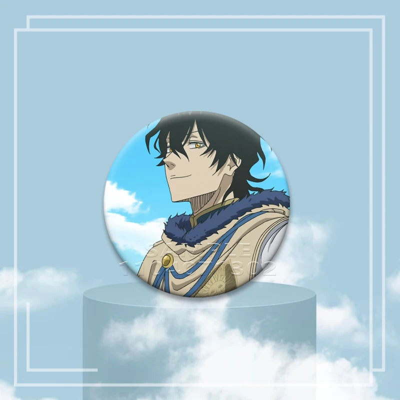 Black Clover Characters Pin