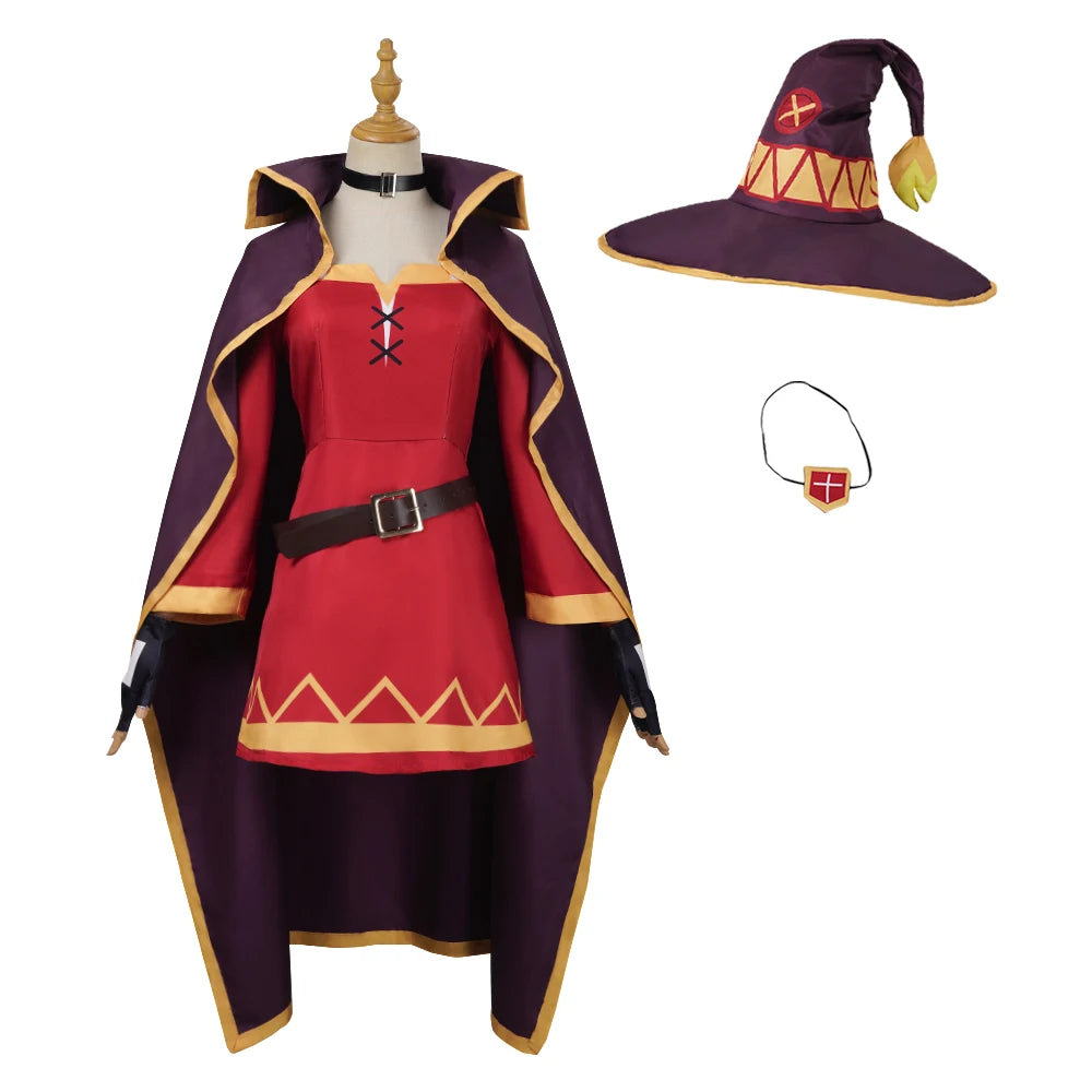 Anime Megumin Cosplay Costume