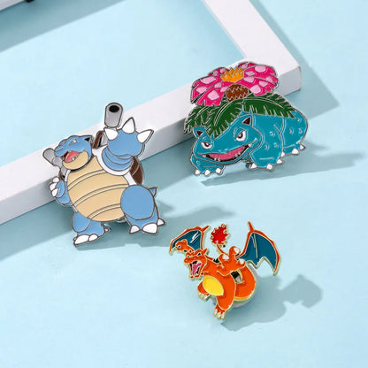 Pokemon Charizard Enamel Brooch