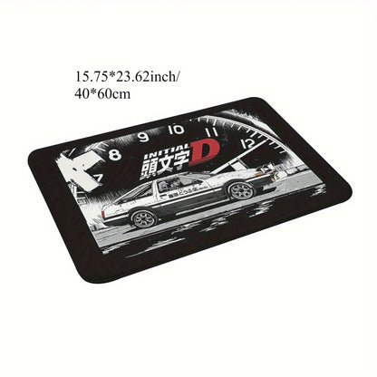 Initial D Car Design Doormat