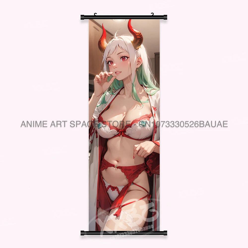 One Piece Yamato Canvas Poster